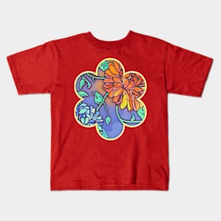 flowers in colour Kids T-Shirt